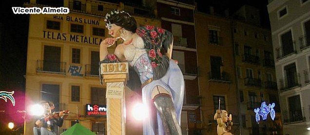 Foto de la falla Aquella Falla de la Margot
