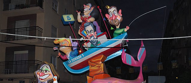 Foto de la falla No Ens Mouran