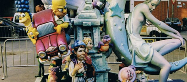 Foto de la falla Benvinguts