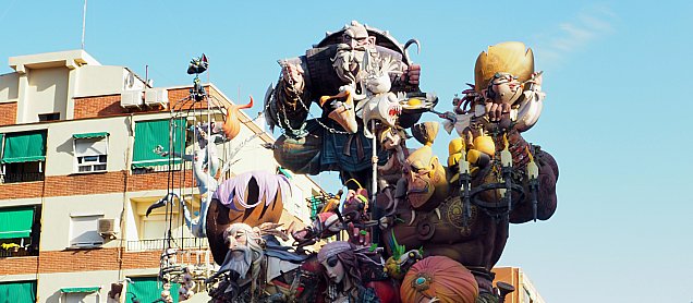 Foto de la falla Hic Sunt Dracones