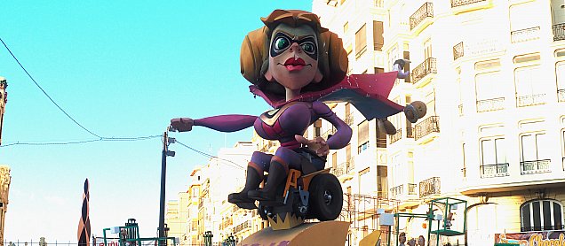 Foto de la falla ¡Capacitats!