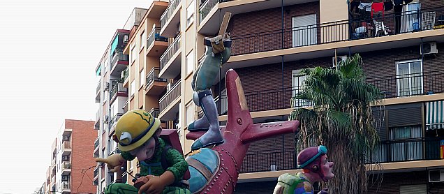 Foto de la falla Tot Per L´Aire