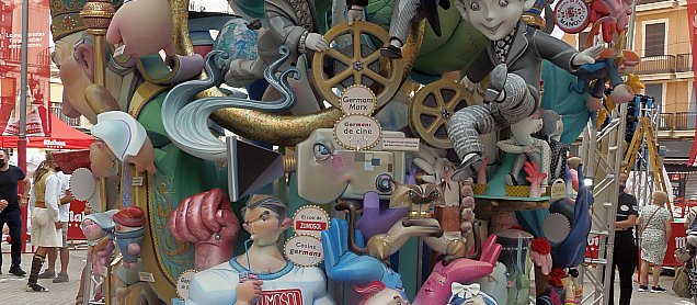 Foto de la falla Germans