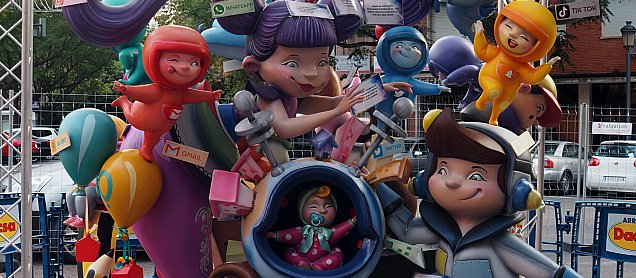 Foto de la falla Enredr@Ts