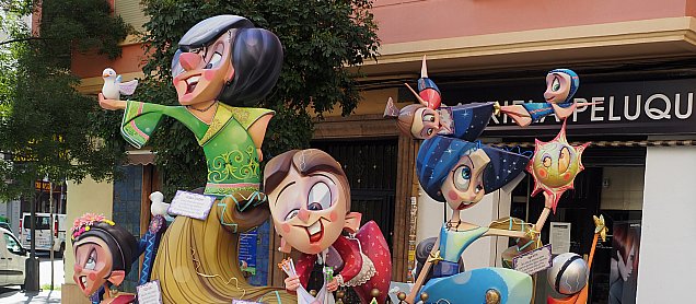 Foto de la falla Dònes