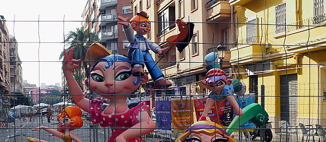 Foto de la falla ¡Mira Qui Balla!