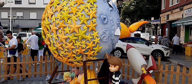 Foto de la falla Somiavem en la Lluna