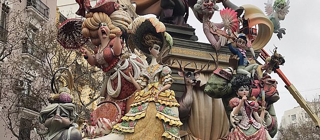 Foto de la falla L´Herència Dels Tennimcash