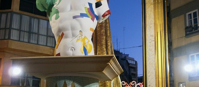 Foto de la falla Del Clásico al Pop