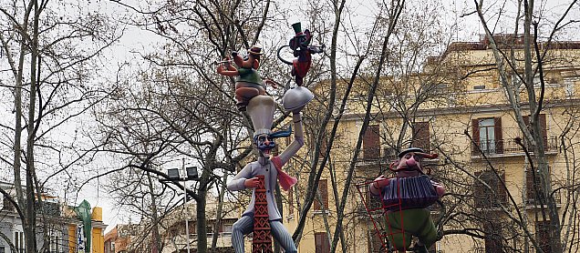 Foto de la falla Bonjour Mon Ami