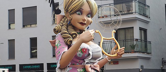 Foto de la falla En la Música a Un Atra Part