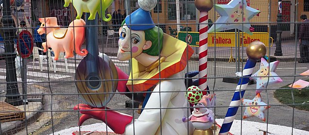 Foto de la falla Arribar a Estrela