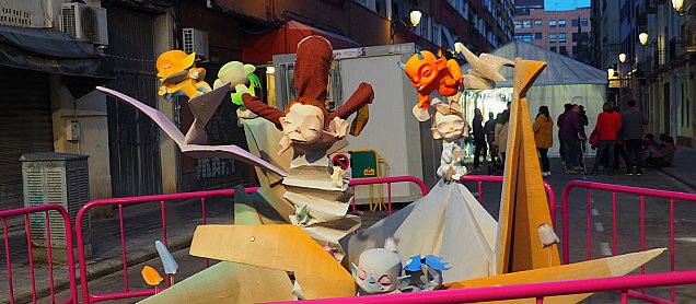Foto de la falla Infinitats
