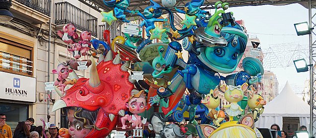 Foto de la falla Tri