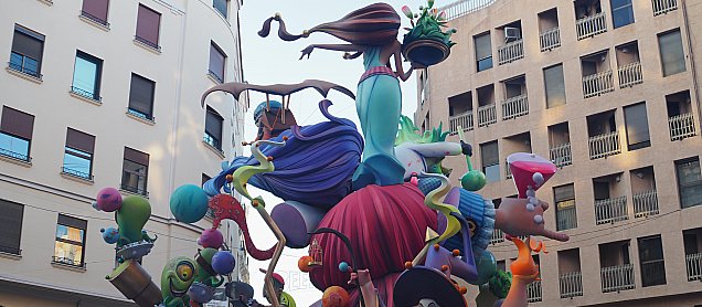 Foto de la falla D´Aquella Pols Este Fanc