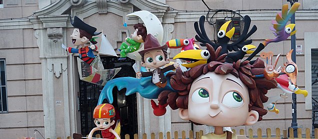 Foto de la falla Pardals al Cap