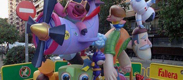 Foto de la falla Sensacions