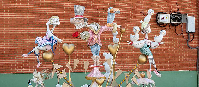 Foto de la falla Lliure