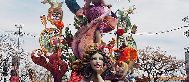 Foto de la falla Memòries de L´Avenir