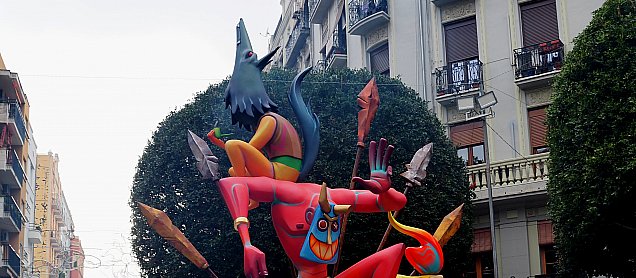 Foto de la falla Rituals de Santeria