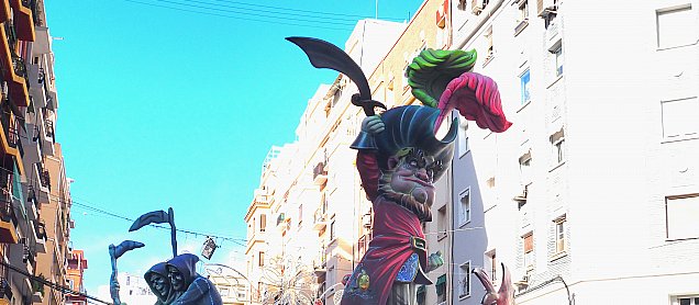 Foto de la falla ¡Vaja Mar!