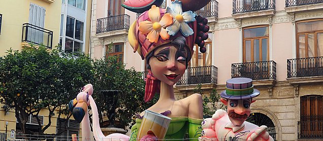 Foto de la falla 175 Anys de Falles I que No Pare la Festa