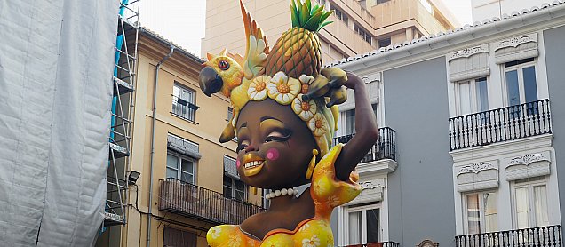 Foto de la falla ¡Quí Va Dir Mala Sòrt!