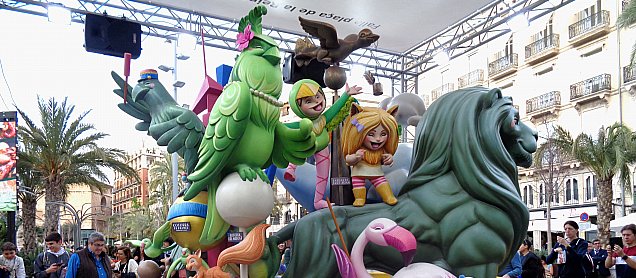 Foto de la falla Animaléncia