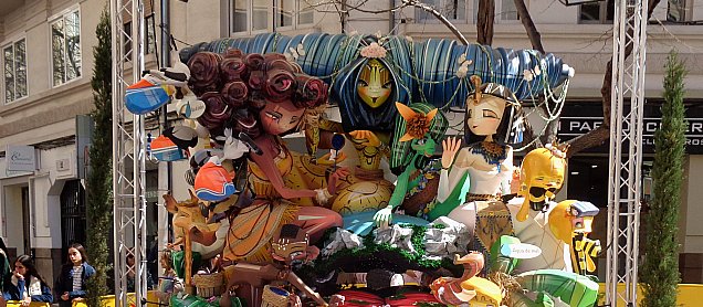 Foto de la falla Aqua de Vita