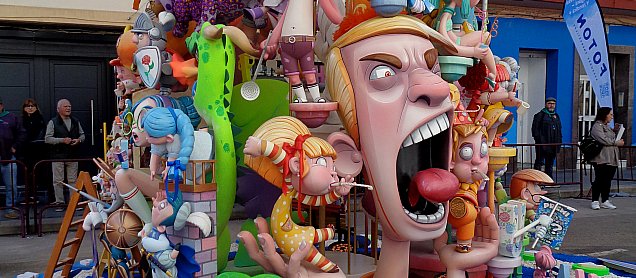 Foto de la falla Fallaparaula