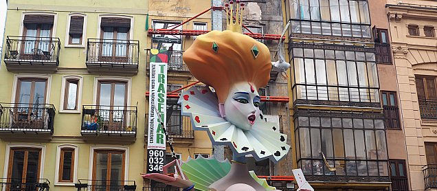 Foto de la falla La Màgia