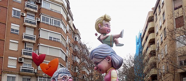 Foto de la falla Se´T Nota la Mirada