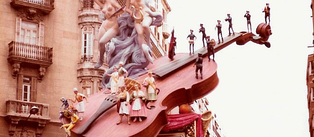 Foto de la falla Les Arts Valencianes