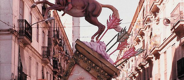 Foto de la falla Fent L´Indi