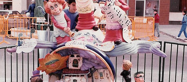 Foto de la falla La Música