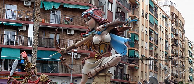 Foto de la falla Titans