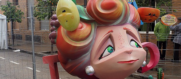 Foto de la falla La Bona Alimentació