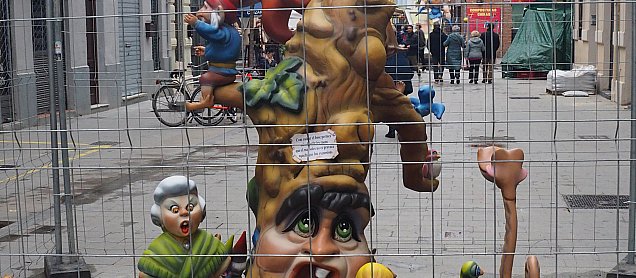 Foto de la falla El Bosc