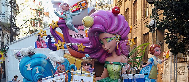 Foto de la falla Somnis...