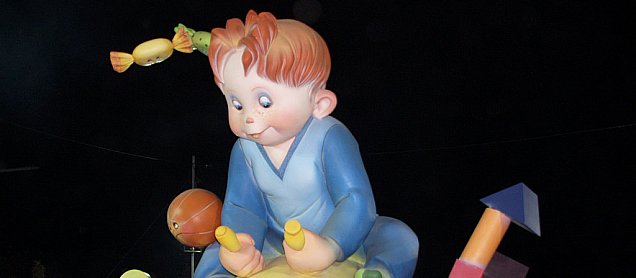 Foto de la falla ¿Juguem?