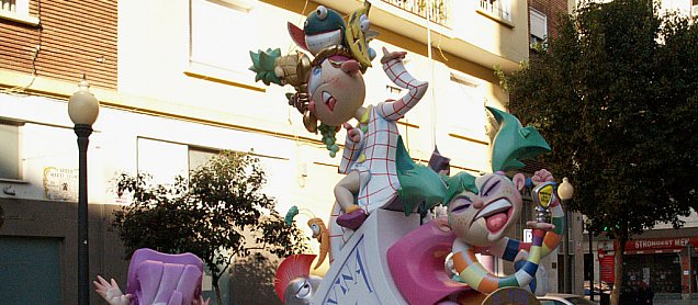 Foto de la falla ¡Quina Tragédia!