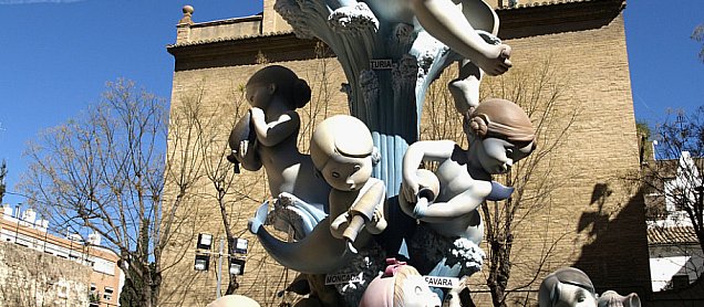 Foto de la falla Aigüa Per a Tots