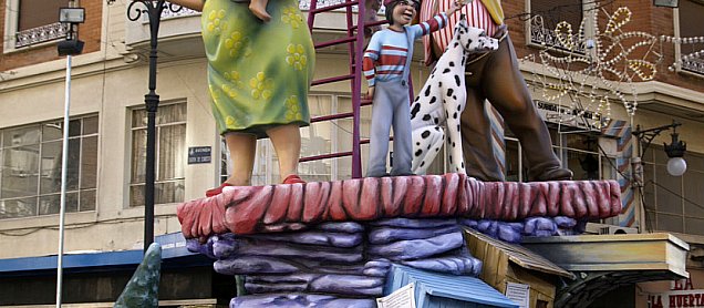 Foto de la falla Made In Spain