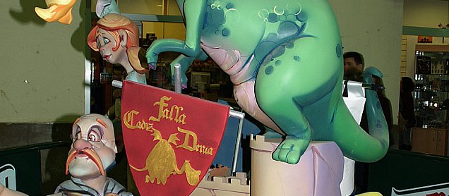Foto de la falla Valéncia Migeval