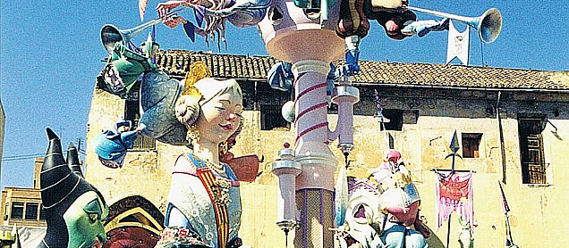 Foto de la falla Va Ser Una Vegada