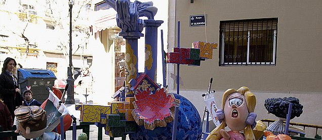 Foto de la falla Eixe O Eixe