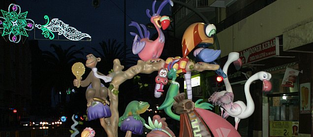 Foto de la falla L´Amazones