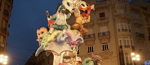 Foto de la falla Al Mal Temps Bona Cara