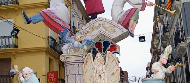 Foto de la falla Del Cel a L´Infern