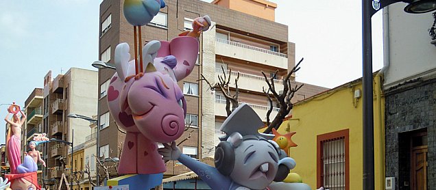 Foto de la falla ¡¡ M´Han Furtat Els Colors!!